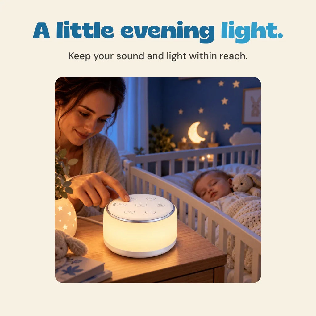 TibaToes™ SleepyGlow White Noise Machine