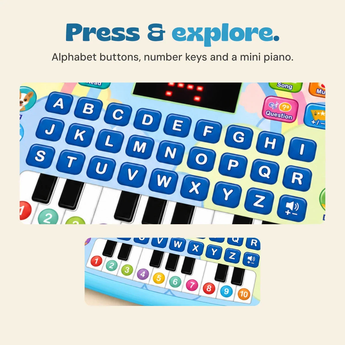 TibaToes Smart Learning Tablet