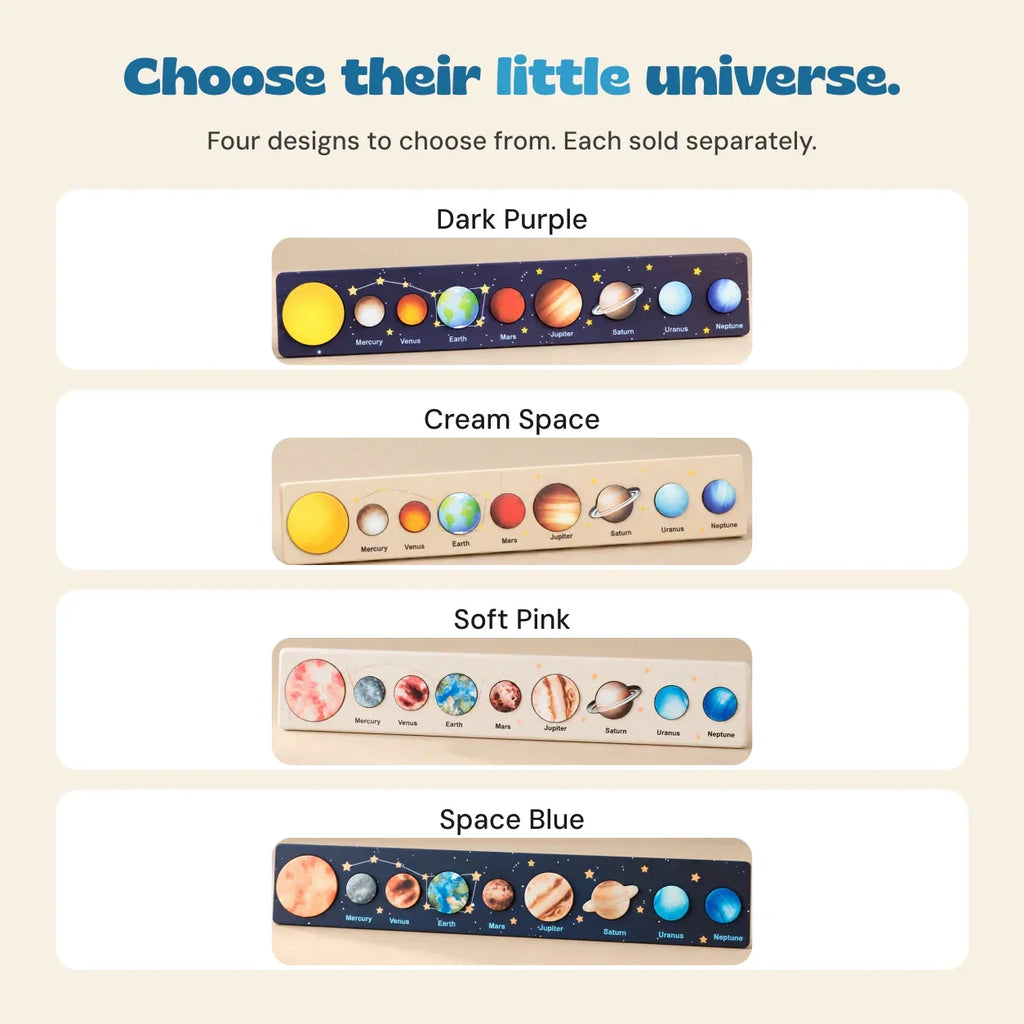 TibaToes™ Solar System Puzzle Strip
