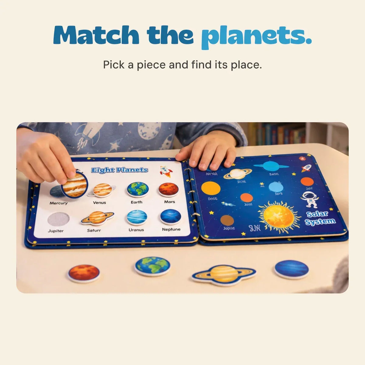 TibaToes™ Space & Body Quiet Book
