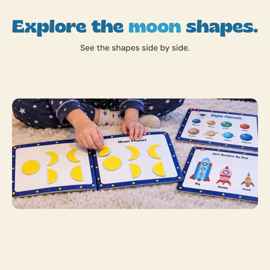 TibaToes™ Space & Body Quiet Book
