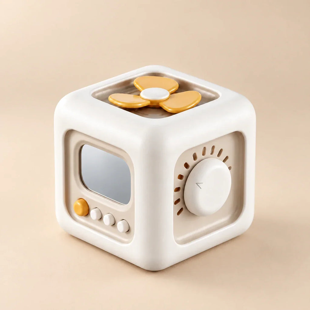TibaToes™ Montessori Busy Cube