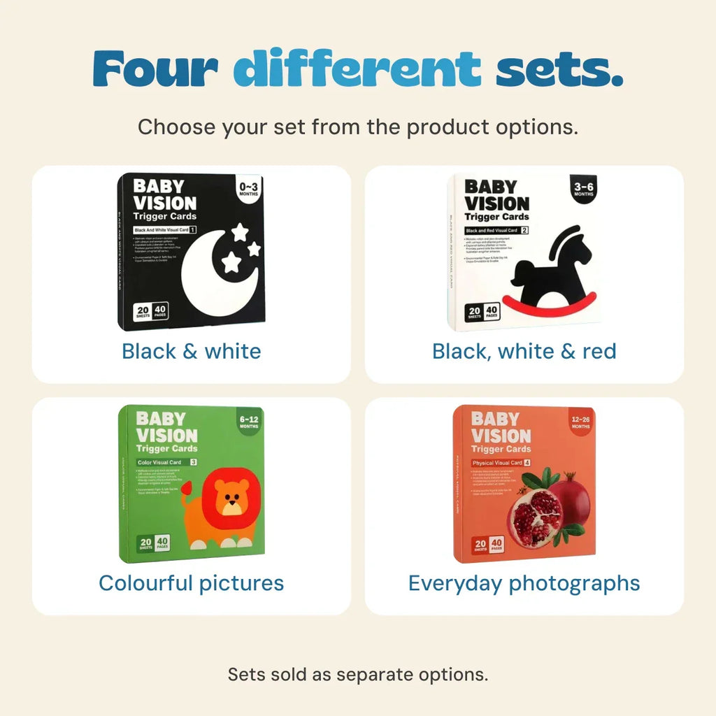 TibaToes™ Montessori Vision Cards