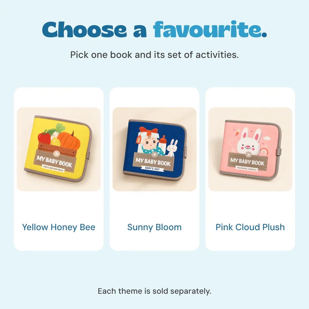 TibaToes™ Baby Busy Book