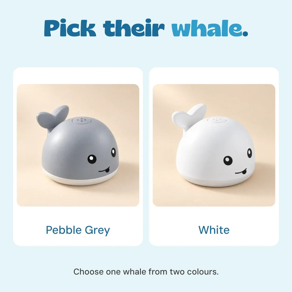 TibaToes™ Light-Up Whale Splashtime Toy