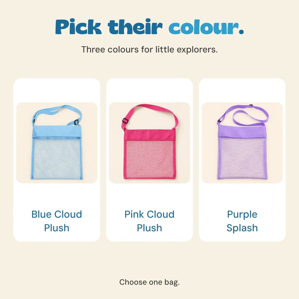 Kids Mesh Beach Bag