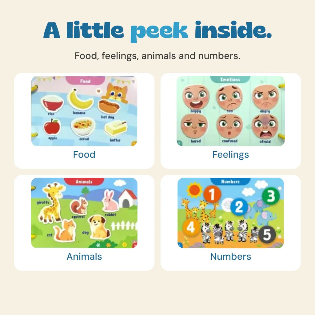 TibaToes Montessori Busy Book