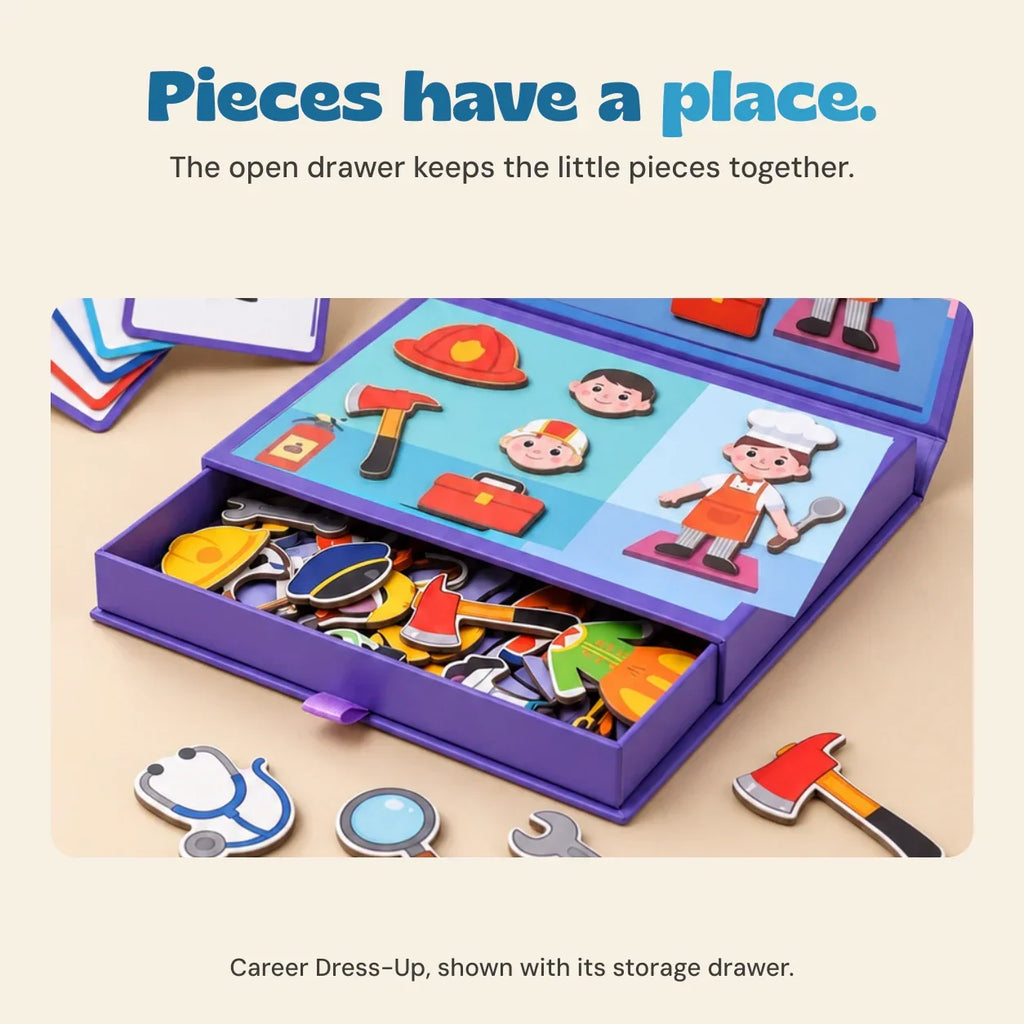 TibaToes™ MixFace Magnetic Story Puzzle