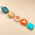 TibaToes™ Montessori Fold & Discover Activity Cube