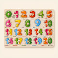TibaToes™ Wooden Match & Learn Puzzle Board