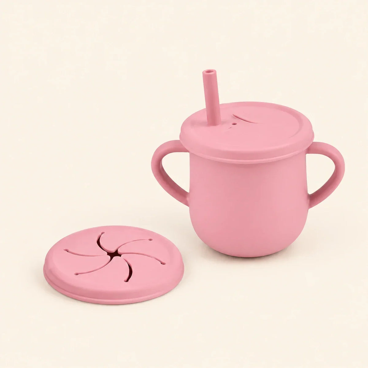 TibaToes™ Sip & Snack Silicone Training Cup