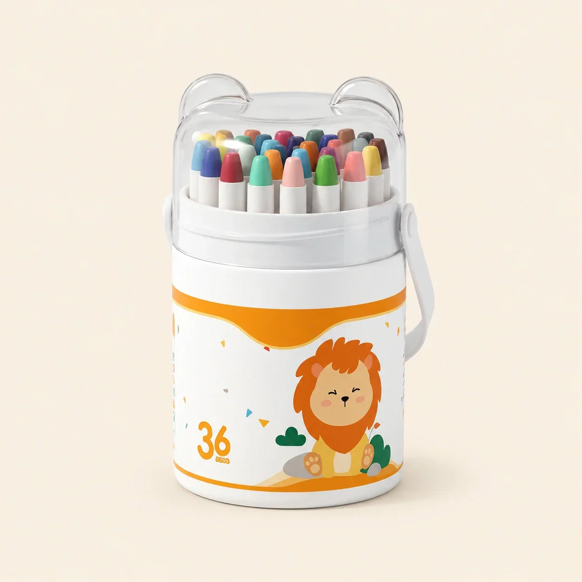 TibaToes™ Silky Twist-Up Crayon Set