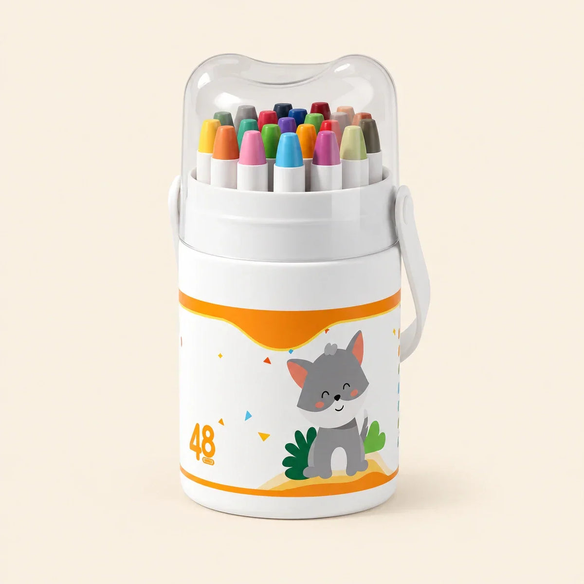 TibaToes™ Silky Twist-Up Crayon Set