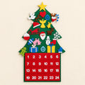 TibaToes™ Felt Christmas Countdown Tree