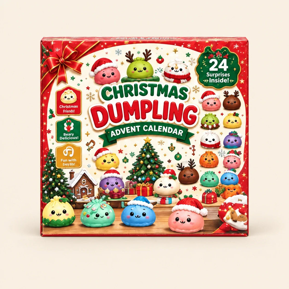 TibaToes™ Christmas Dumpling Advent Calendar