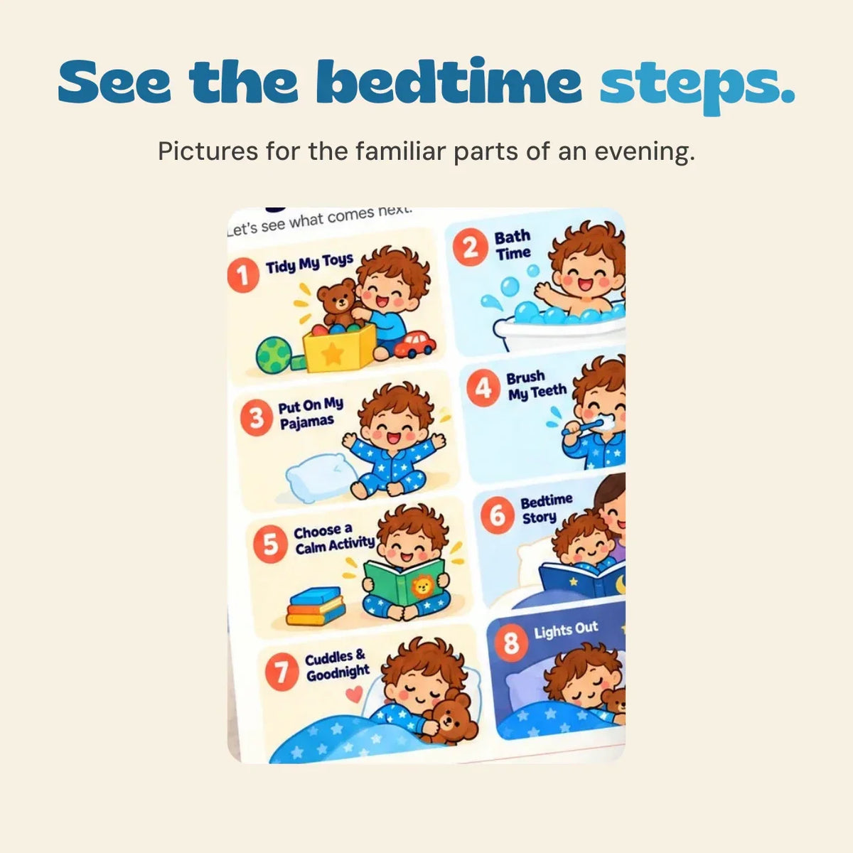 TibaToes™ Calm Nights Bedtime Routine Pack