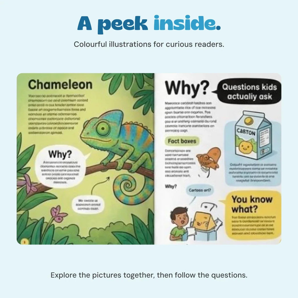 TibaToes™ 100,000 Whys Wonder Book