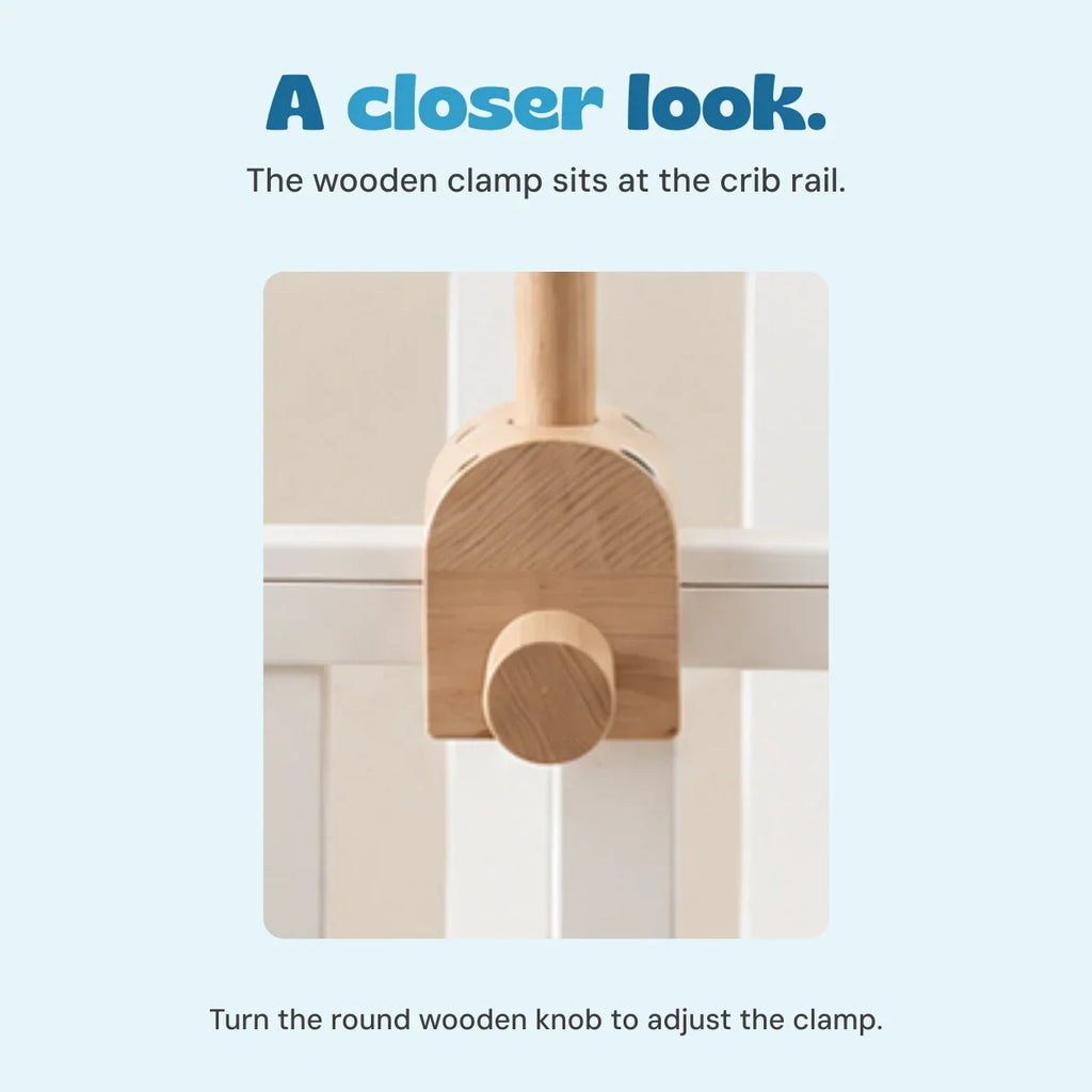 TibaToes™ Wooden Mobile Arm