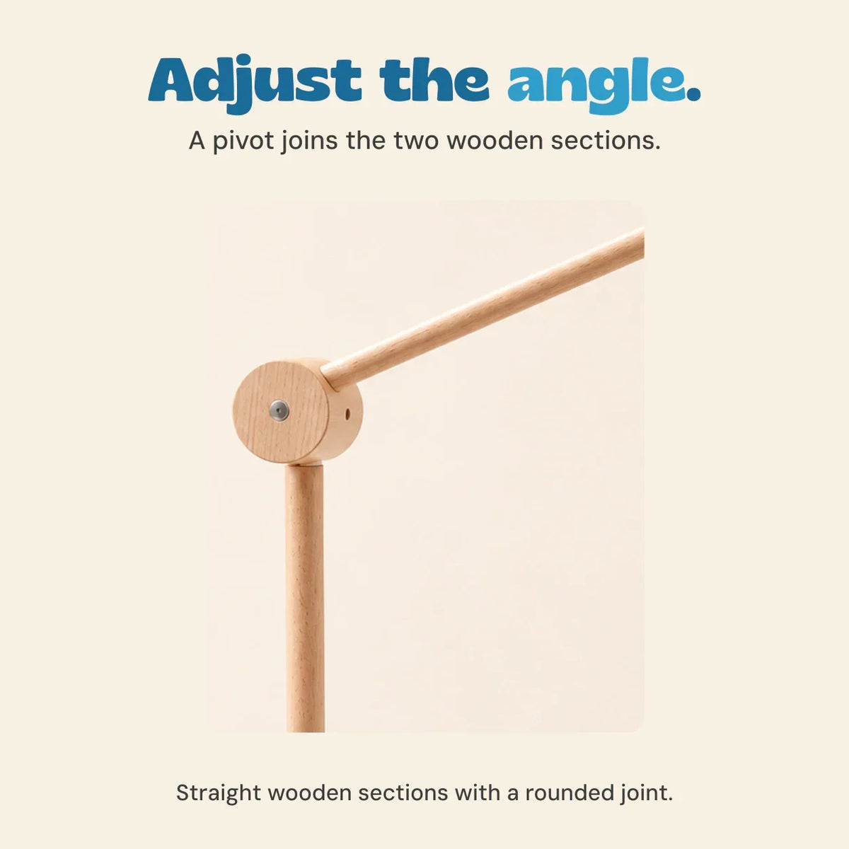 TibaToes™ Wooden Mobile Arm